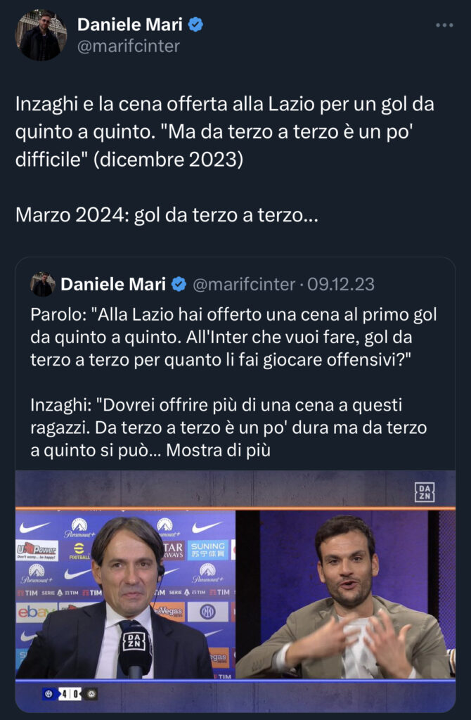 Bologna - Inter, dieci buondì Motta post-partita 8 Ranocchiate